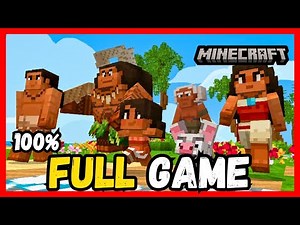 Moana 2 - FULL GAME Walkthrough & Ending Minecraft DLC