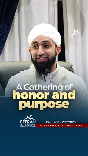 Miftaah Institute on Instagram‎: "Welcoming the Seerah Intensive with intention and love. Mufti Abdul Wahab Waheed opened the class by reminding us that we are not guests of Miftaah — we are guests of the Prophet ﷺ, and guests of Allah. We gather with the intention of drawing closer to the Messenger ﷺ, hoping to leave fulfilled not only physically and mentally, but spiritually."‎