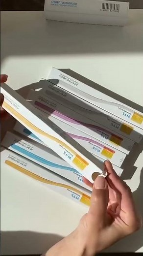 The Atomy Toothbrush is a premium oral care product designed for gentle yet effective cleaning.