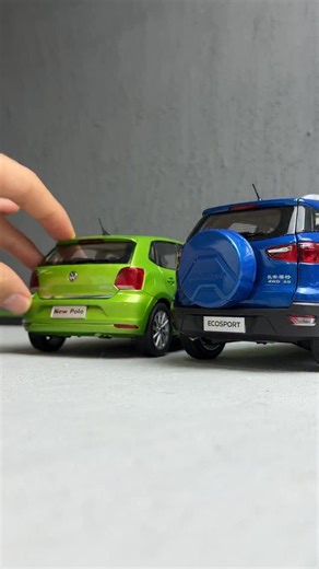WhereWeWere on Instagram: "VW POLO & Ford Ecosport Diecast Model Cars Together #car #diecast #cars"