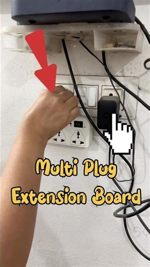 ⚡ One Socket, Multiple Devices – Smart Multi Plug #meesho