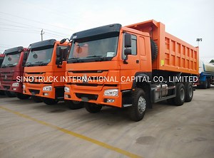 [Hot Item] Twin Steer Dump Truck Fitted with 18 Cube Tipper Body for Sale