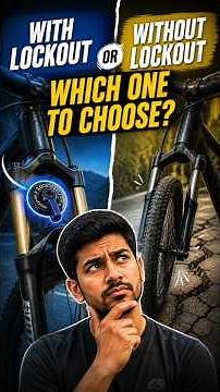 Lockout vs non lockout suspension - which one to choose - best suspension for mtb cycle under 10000