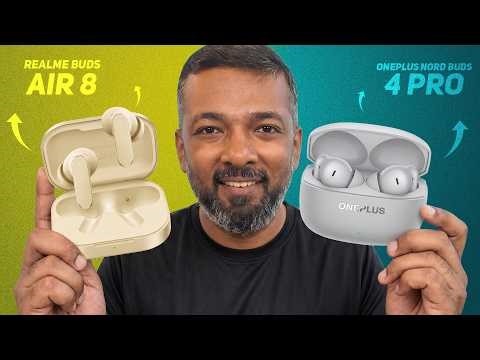 🎧 Realme Buds Air 8 vs OnePlus Nord Buds 4 Pro : Which is Better? #SBUS