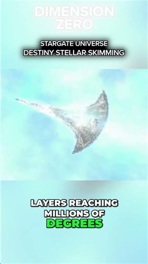 Destiny in Stargate Universe Skims Stars for Power!