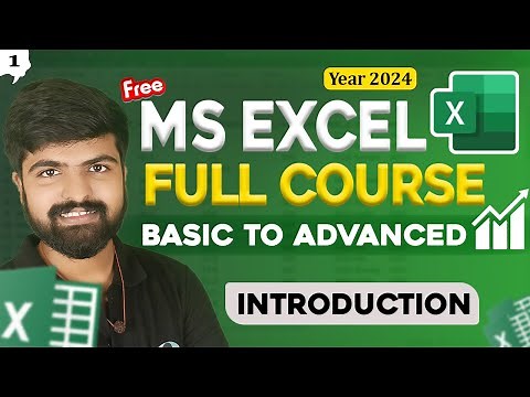 MS Excel Introduction | MS Excel full course for beginners in Hindi