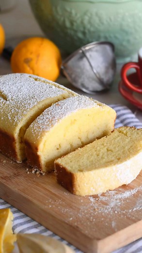 Manuela Mazzocco on Instagram: "✨Italian Lemon Pound Cake✨ Here is my video recipe for this soft and delicate Italian lemon plumcake ( ... no plums in this cake, just a lighter and Italian version of a pound cake) You can serve it plain, just sprinkled with powdered sugar or sugar granella (sugar rice-sized sprinkles). Or spread with thin layer of your favorite jam or nutella. Either way, dunking it in a foamy capuccino is highly recommended! INGREDIENTS * 3/4 cup (150 gr) sugar * 3 large eggs *