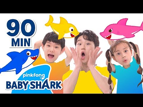 Colorful Baby Shark and More! | +Compilation | Toy, Pretend Play, Stories | Baby Shark Official