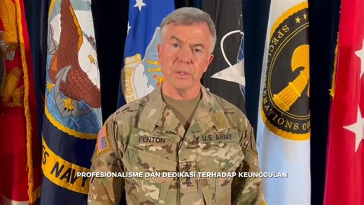 704K views · 23K reactions | Commander of the United States Special Operations Command mengucapkan selamat atas peringatan 80 tahun TNI #tniprima #tnirakyat #indonesiamaju #hutke80TNI | Pusat Penerangan TNI | Facebook