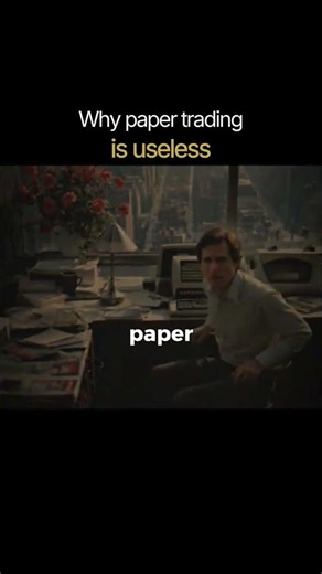 The Dangerous Illusion of Paper Trading 🛑 #shorts #viral
