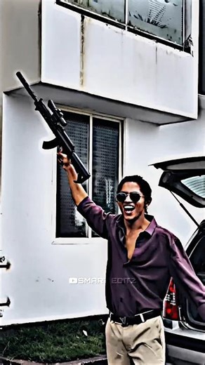 Daku FT. Abu Salim AK47 Gun 🔫 | Only Attitude Vfx 🔥 4k Edits 😎 | #abusalim #ytshorts #shorts