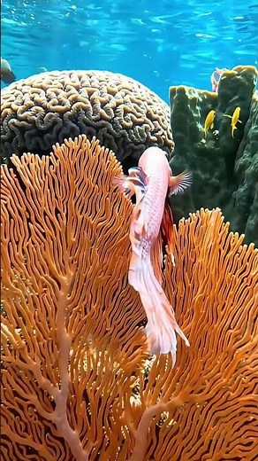 This Betta Fish Is INSANELY Beautiful 😍 #bettafish #aquarium #viral