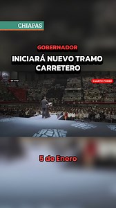 314K views · 3.1K reactions | A partir de la primera semana de 2026, vendrá la construcción de un nuevo carretero para conectar más zonas de la entidad #NoticiaAlMomento #CuartoPoderMx #TuDiarioVivir #Chiapas #México | Cuarto Poder Mx | Facebook
