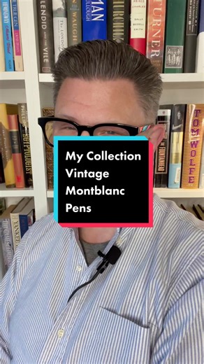 Vintage Montblanc Pen Collection Showcase