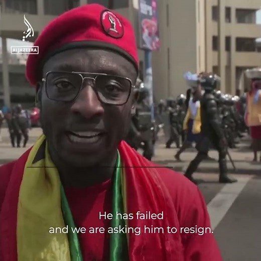 Protesters in Ghana demand the president resign | Al Jazeera Newsfeed