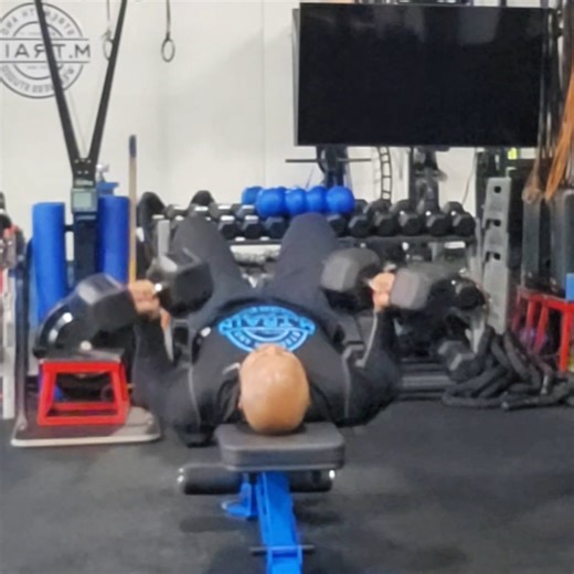 Flat bench key press