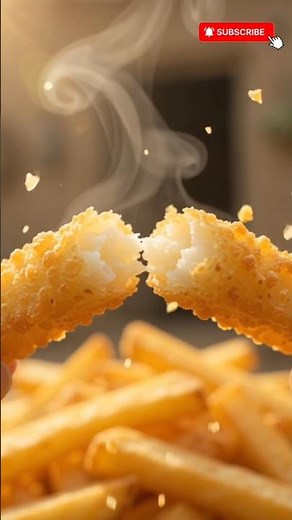 We Made GIANT French Fries! 🍟🔥 So Crispy & Satisfying!