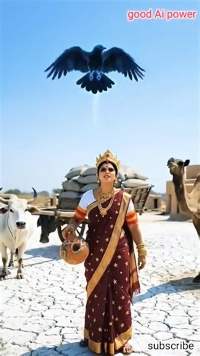 When Mata Parvati Turned a Cruel Man into a Blue Crow😨#shorts