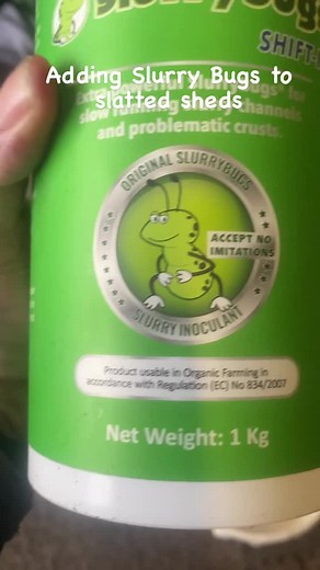 Mejora tu slurry con Slurry Bugs Shift-It