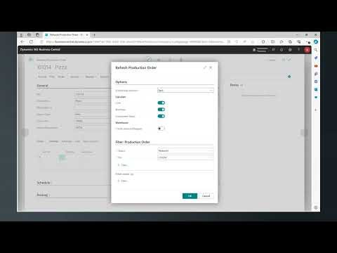 Microsoft Dynamics BC - Routing Setup for Manfacturing