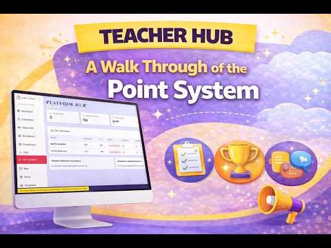Teacher Hub: A Walk Through of the Point System