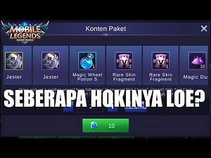 TEST KEBERUNTUNGAN ! BUKA JESTER LUCKY BUNDLE MOBILE LEGENDS