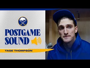"We Worked Extremely Hard" | Tage Thompson After Loss To Carolina Hurricanes | Buffalo Sabres