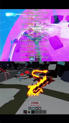 Control VS Amber Dragon #bloxfruits #roblox