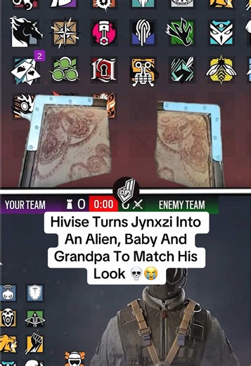 Hivise Transforms Jynxzi Into Alien, Baby, and Grandpa