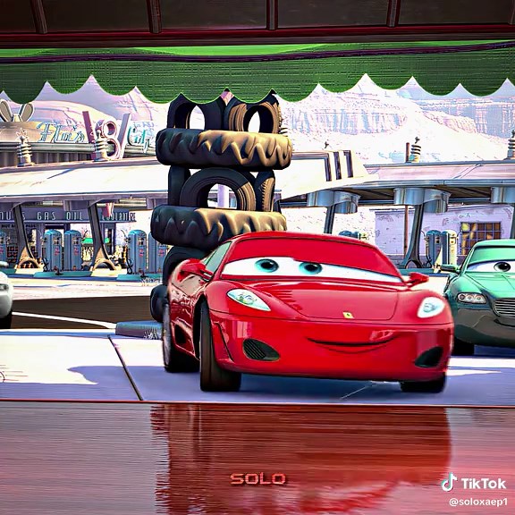 McQueen: Tire Change Moments in Pixar Cars
