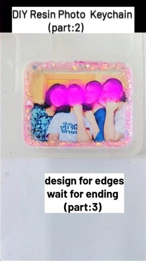 DIY Resin Photo keychain 💖 | Easy Tutorial for Beginners