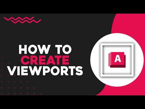 How To Create Viewports in AutoCAD (Quick Tutorial)