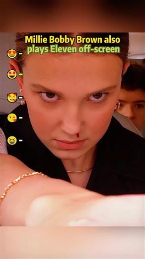 Millie Bobby Brown continues to play the role of Eleven.#MillieBobbyBrown