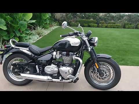 Smart-vidéo en direct de notre essai de la Triumph Speedmaster : instrumentation et moteur