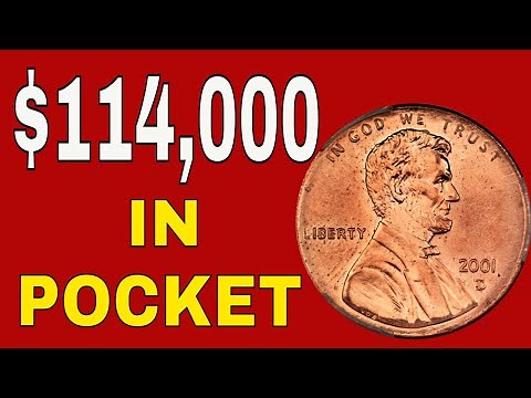 Super rare penny you should know about! 2001 penny worth money!