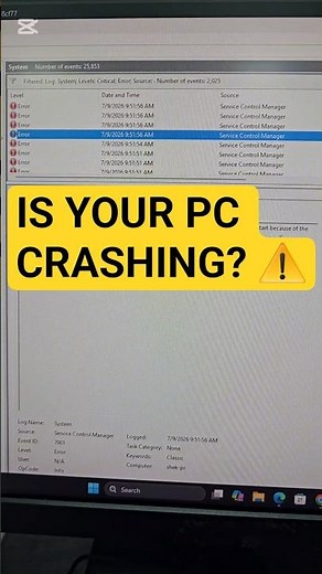 Stop PC Crashes! How to Find Hidden Errors in Windows 🚨