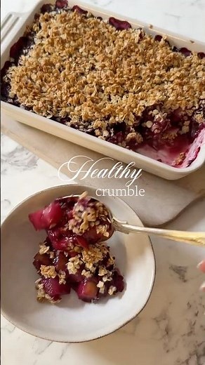 Healthy Apple Crumble You Can Eat Every Day