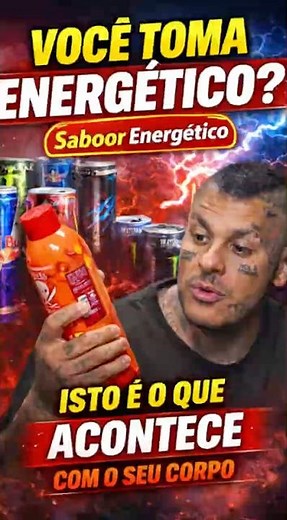 Você toma energético? Isso acontece com seu corpo 😱