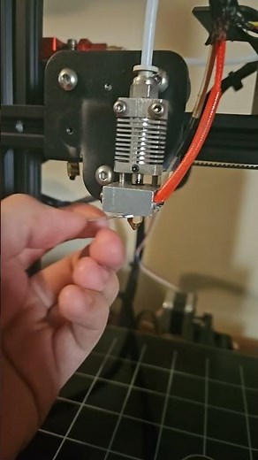 Ender 3 Pro Nozzle Replacement #ender3pro #tutorial #fyp #diy #3dprinting #engineering