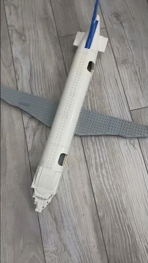 My new custom Lego Boeing 737 ​⁠‪@supsnail‬ how do you rate it from 1 to 10?