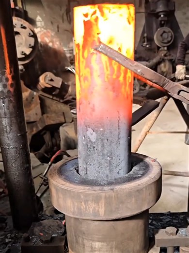 Large steel casting forging processing