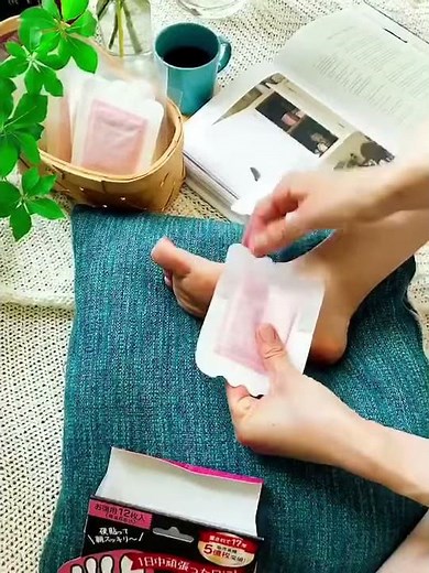 【ペロリン 足裏樹液シート】使用方法