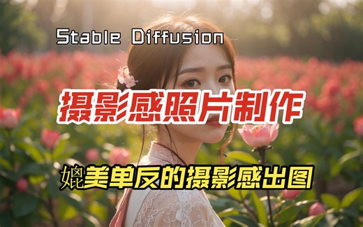 Stable diffusion 如何做出媲美单反效果的摄影照片，快来了解一下吧