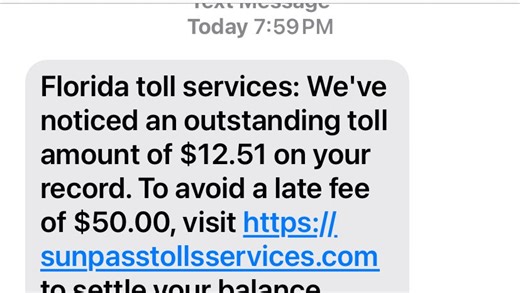 Tired of SunPass scam text messages? Florida just shut down 100s of fraudulent sites