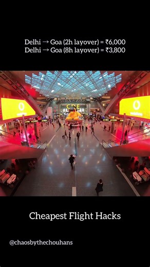 Day 45/100 Layover Time Exploit | Cheap Flight Hack #3 ✈️ #100dayschallenge #viral #minivlog