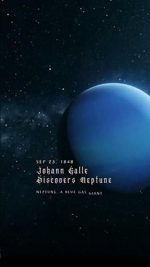 On This Day: September 23, 1846: Johann Galle Discovers Neptune at the Berlin Observatory