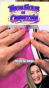 Truco prefecto cuello V camiseta o playera #cuello #camiseta #playera #costura #diy #tips #viral