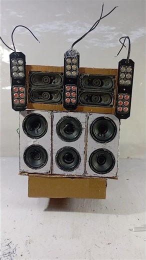 ‪@JHASTECHNICAL‬ Dj Set-up Loding With Truck Gadi | Cardboard Dj Gadi kese banaya At Home#shorts