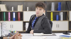 Negative, wrong body language movements.