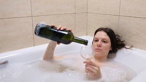 Tired Drunk Woman Lying Foam Bath Stock Footage Video (100% Royalty-free) 1037193947 | Shutterstock